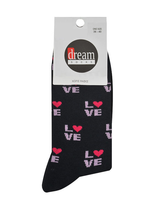 Dream Socks Women's Patterned Socks Blue