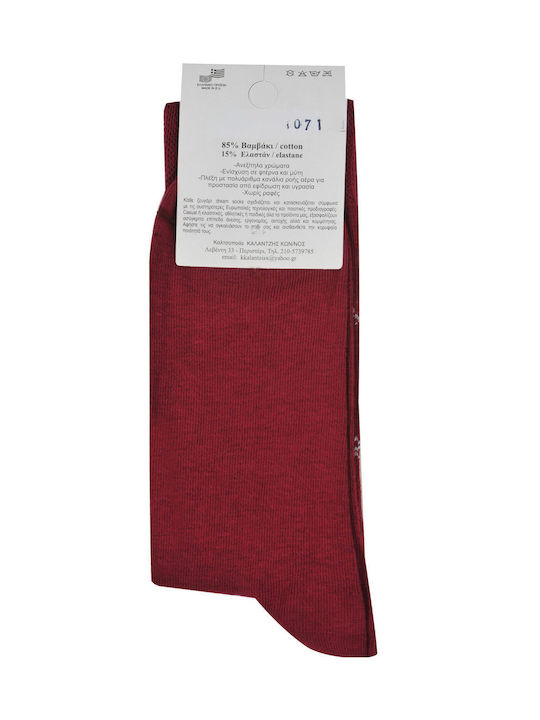 Dream Socks Ανδρικές Κάλτσες με Σχέδια Γκρι