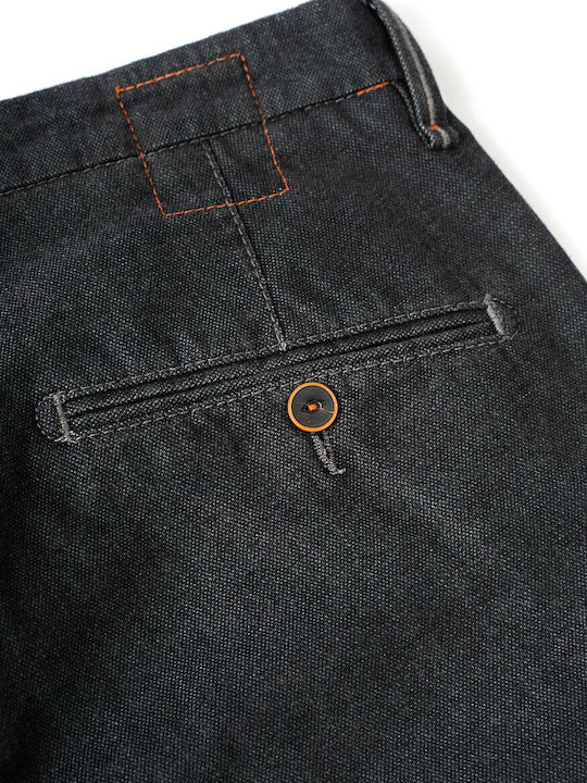 Ανδρικό Παντελόνι Τζιν με Slim Εφαρμογή Dark Grey
