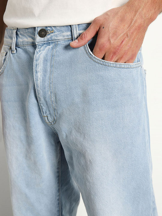 Men's Jeans Pants with Loose Fit Blue