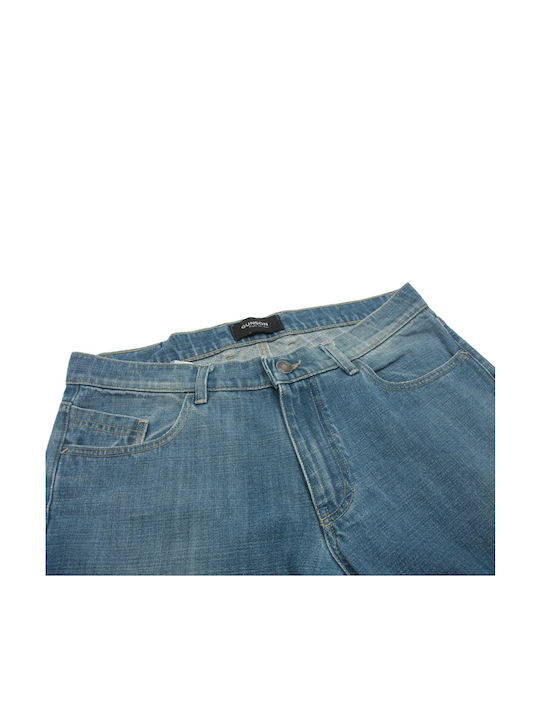 Herren Jeanshose Elastisch Blue