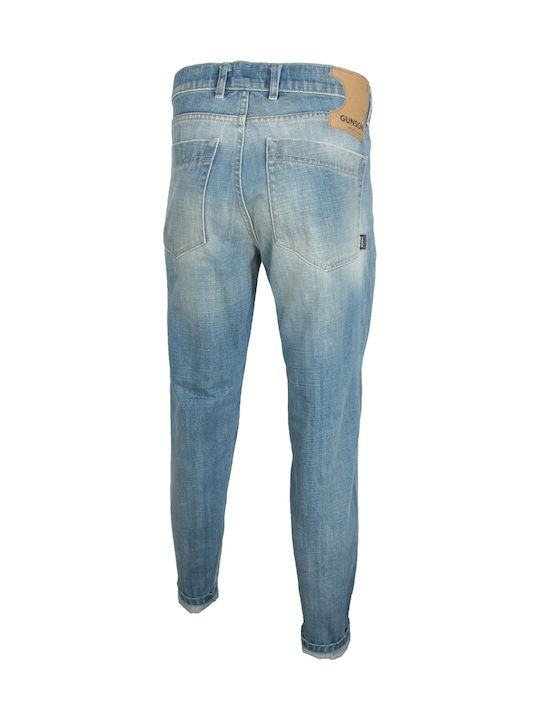 Herren Jeanshose Elastisch Blue