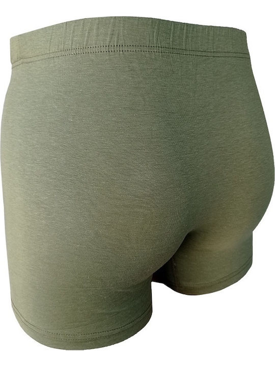 Herren Boxershorts Haki 1Packung