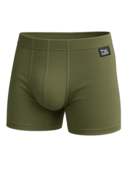 Herren Boxershorts Haki 1Packung