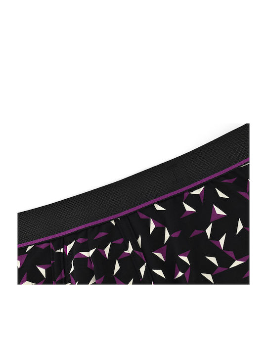 Men's Boxer Black with Patterns