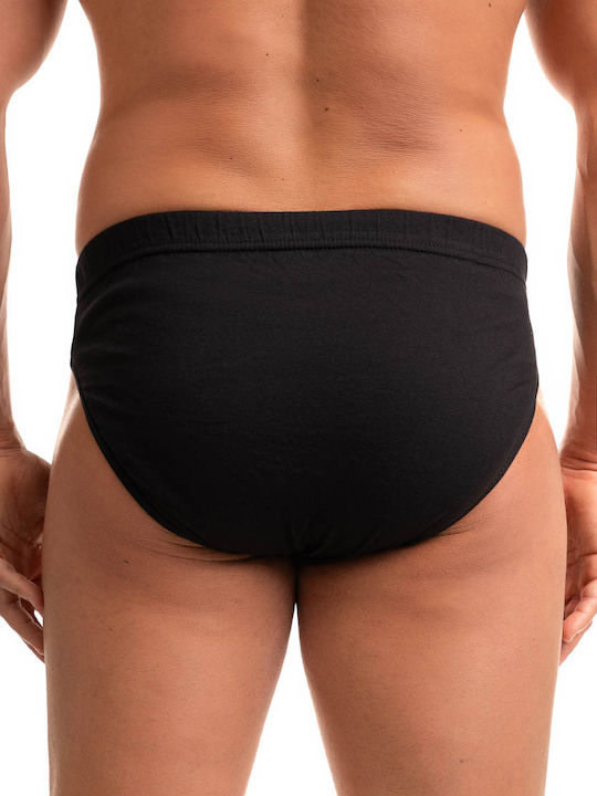 Ανδρικά Σλιπ Μαύρα 5Pack
