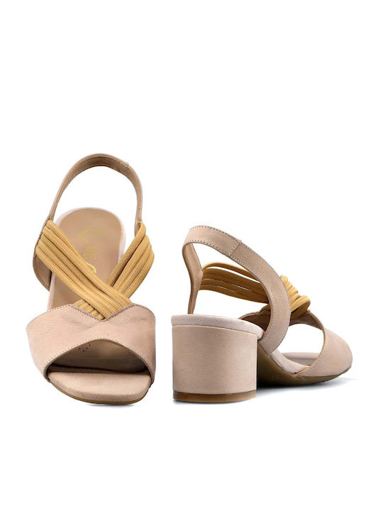 Leather Sandals Anatomic Beige