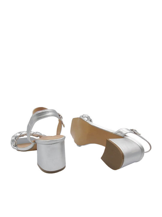 Sandalen Silber