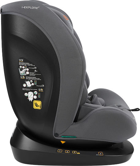 Kikka Boo i-Explore Autositz i-Size Gray 0-36 kg