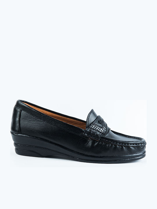 Дамски Boat Shoes в Черен Цвят