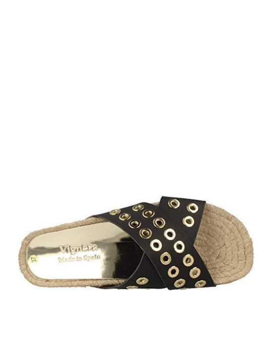 Γυναικεία Σανδάλια Flatforms Μαύρα
