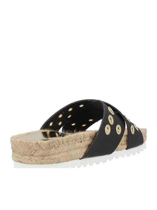 Γυναικεία Σανδάλια Flatforms Μαύρα
