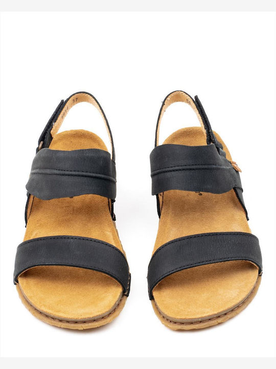 Panglao Дамски Сандали Черни N5814-Black