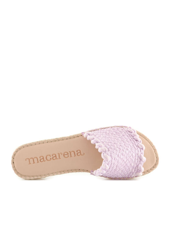 Women's Flat Sandals in Pink Color
