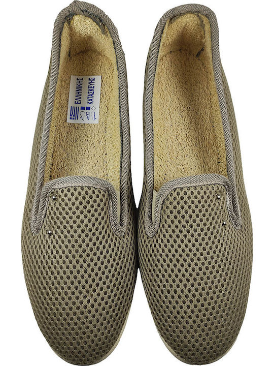 Pb06 Closed Women's Slippers Beige