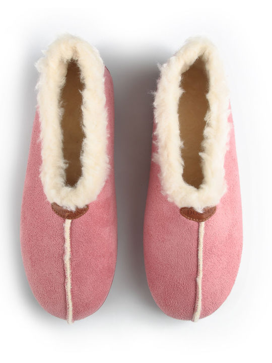 Closed Women's Slippers Pink
