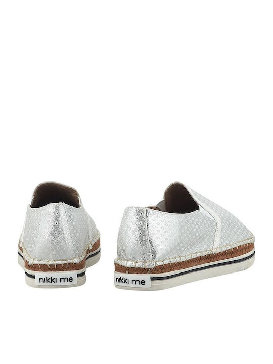 Women's Fabric Espadrilles White