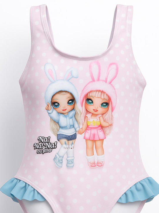 Disney Kids Swimwear One-Piece Pink