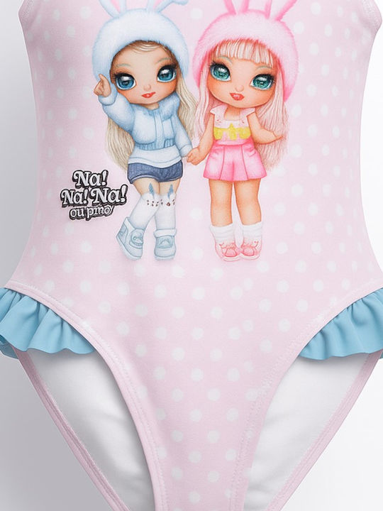Disney Kids Swimwear One-Piece Pink