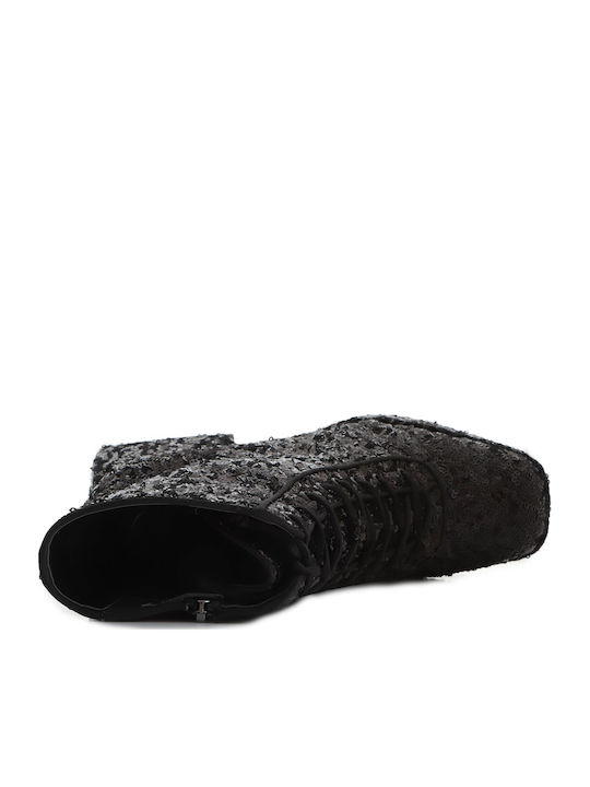 Ghete Dama Cu Toc Înalt Negre