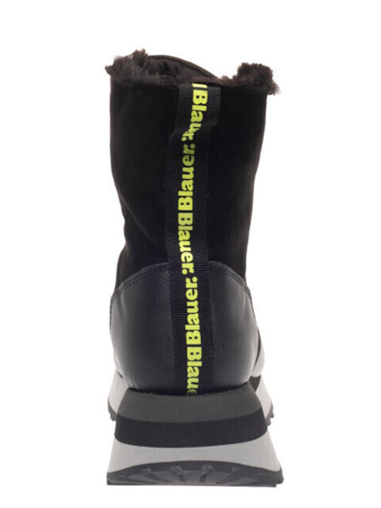 Stiefeletten Damen Schwarz