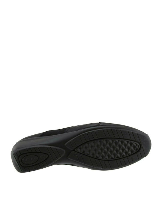 Women's Slip-On Leather Black