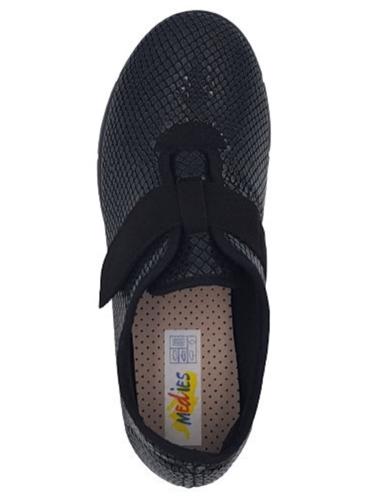 Ανατομικά Γυναικεία Slip-On Μαύρα