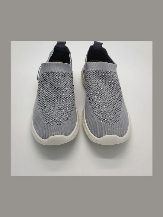 Ανατομικά Γυναικεία Slip-On Γκρι