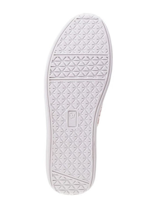 Women's Slip-On from Synthetic Leather Pink
