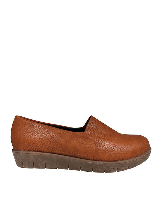800 Women's Slip-On Leather Tabac Brown