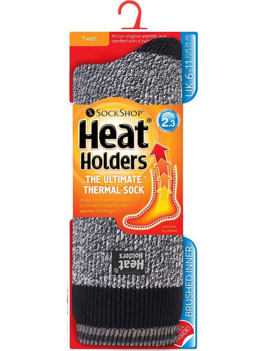 Heat Thermal Socks Gray