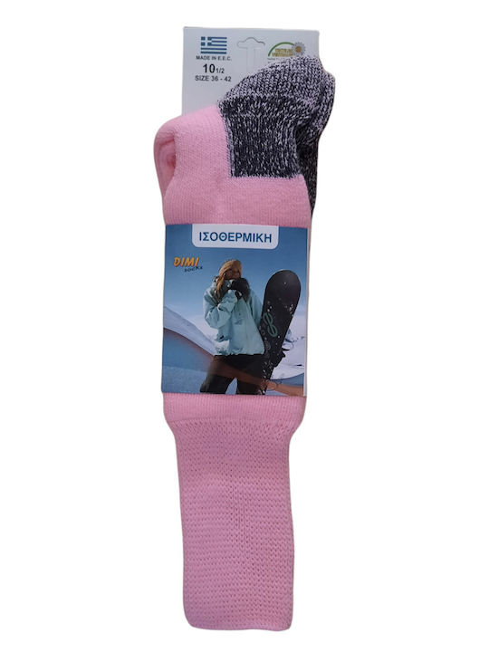 Dimi Socks Damen Thermo Socken Lila