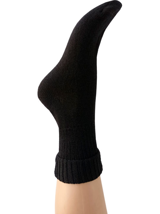 BS Collection Damen Thermo Socken Schwarze