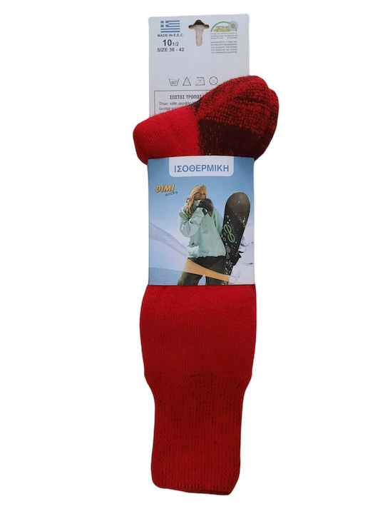 Dimi Socks Женски термо чорапи Зелени