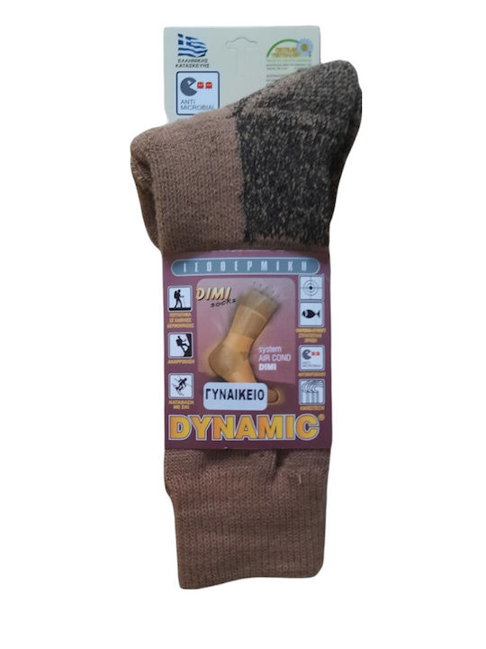 Dimi Socks 11006 Damen Thermo Socken Beige