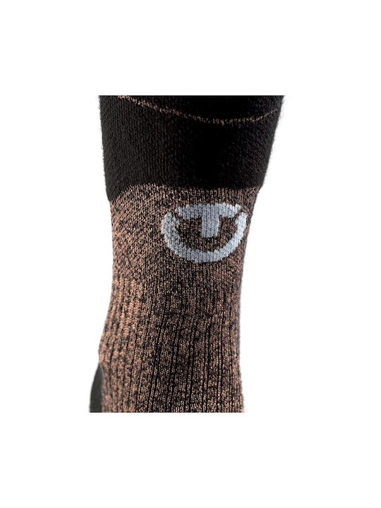 Therm-ic Ski & Snowboard Socks Black 1 Pair