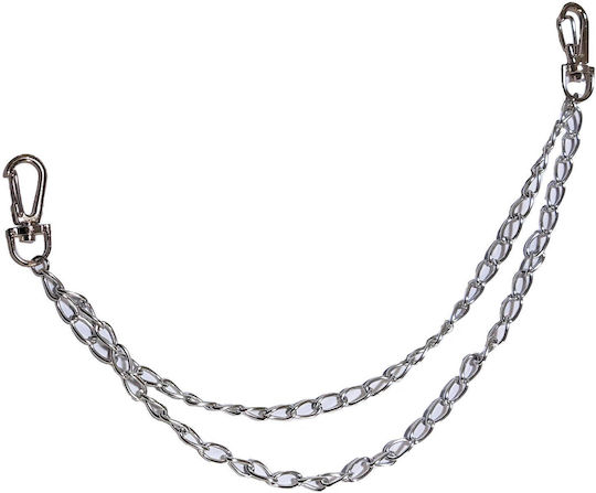 Kinder-Tanzbekleidung Kinderkette 33cm Accessoire Traditionelle Tracht Mark039 Silber
