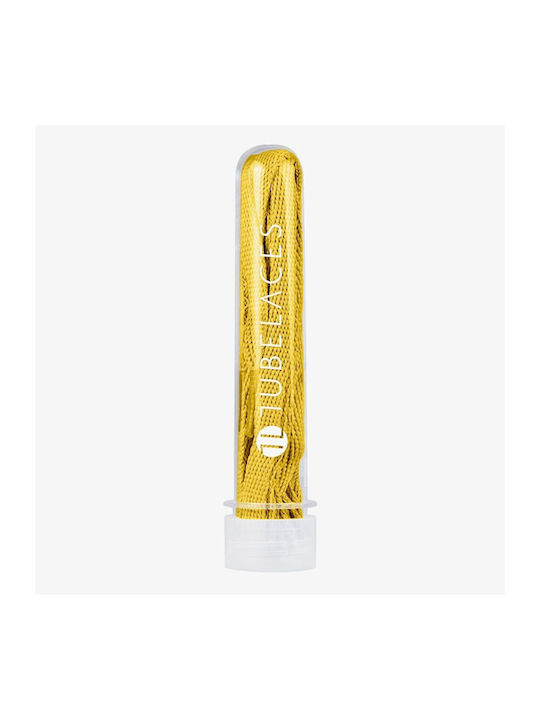 Urban Classics Men White Flat Tubelaces 120cm Mustard 10153p-mustrd