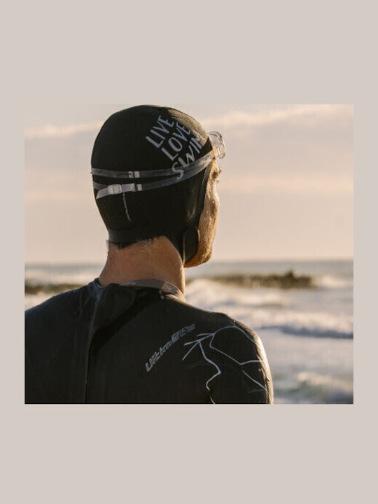 Echipament Triatlon & Înot Open Water Căciulă De Înot Neopren 2 Mm Neagră