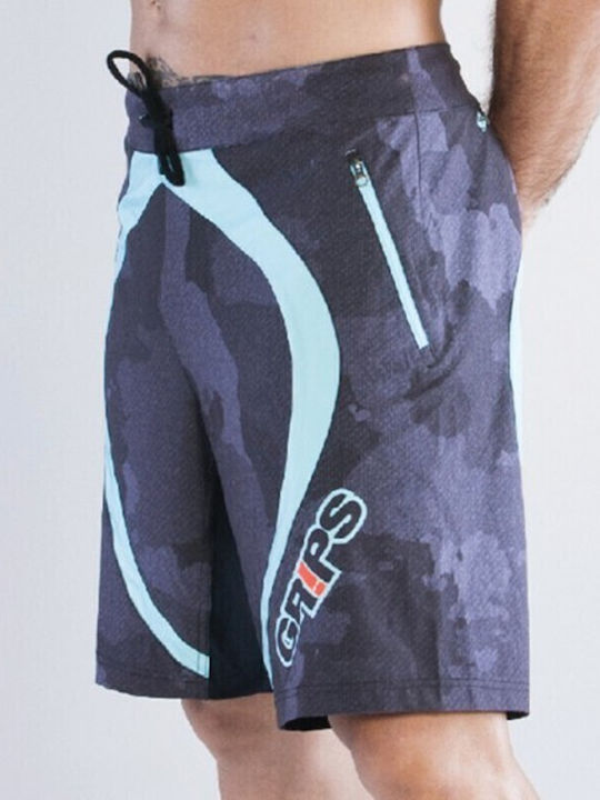 Grips Athletics Crossfit Shorts Miura Camo GCF104 Σορτσάκι MMA Γκρι