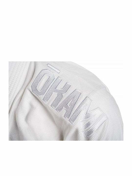 Okami Men's Brazilian Jiu Jitsu Uniform White