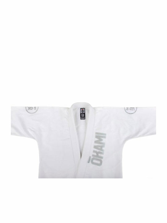 Okami Ανδρική Στολή Brazilian Jiu Jitsu Λευκή