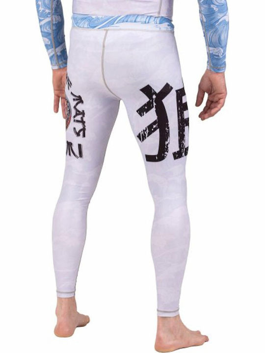 Okami Long Men Martial Arts Leggings White