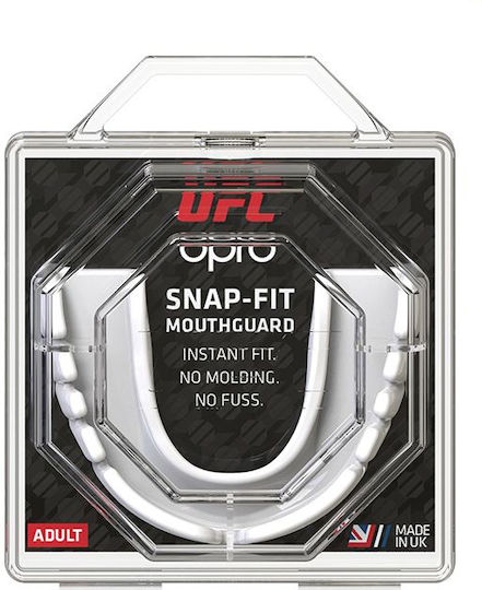 Opro Ufc Snap Fit Mouth Guard White