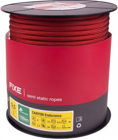 69210200 Static Climbing Rope Red