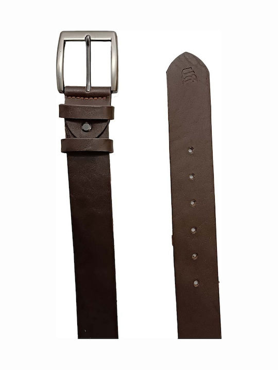Herren Gürtel Leder Braun