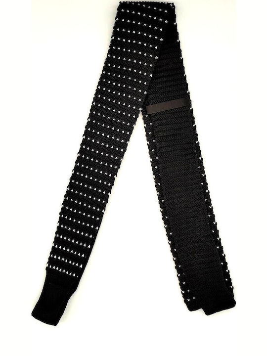 Herren Krawatte Synthetisch,Polyester/Cotton/Leather Gestrickt Gedruckt in Schwarz Farbe Herren Krawatte Synthetisch,Polyester/Cotton/Leather Gestrickt Gedruckt in Schwarz Farbe