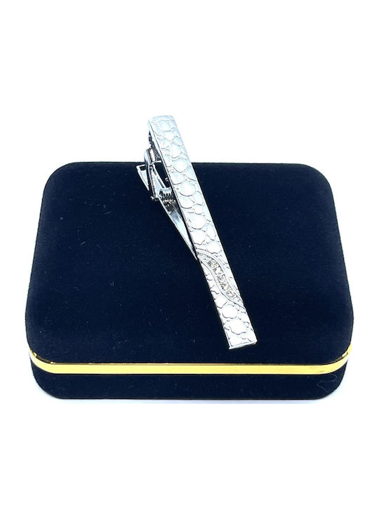 Legend Accessories Silver Tie Clip Silver 6cm