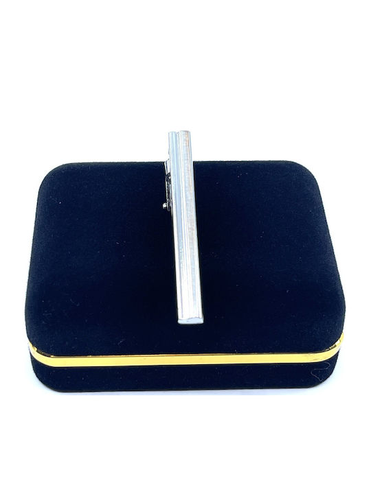 Legend Accessories Silver Tie Clip Silver 5cm