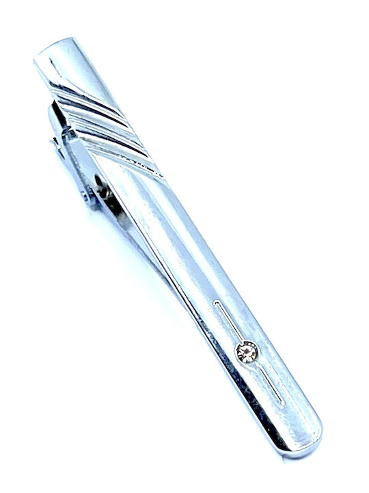 Legend Accessories Clip Γραβάτας από Ασήμι